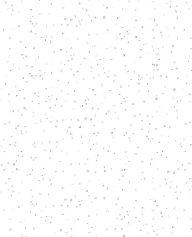 Sprinkles White on White Fabric By Lakeside Art Studio