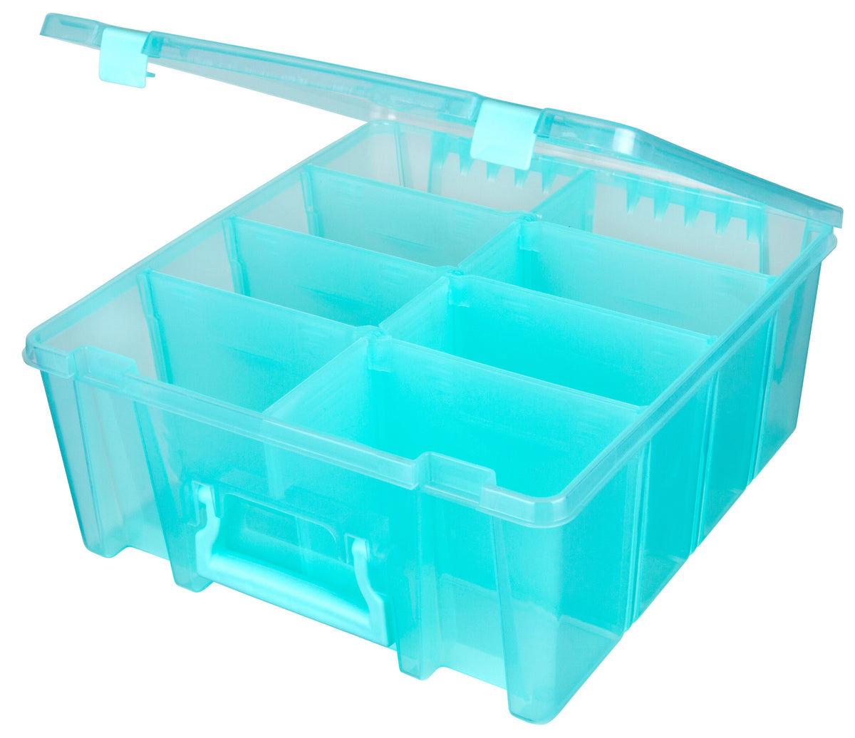 Artbin Super Satchel Double Deep Aqua