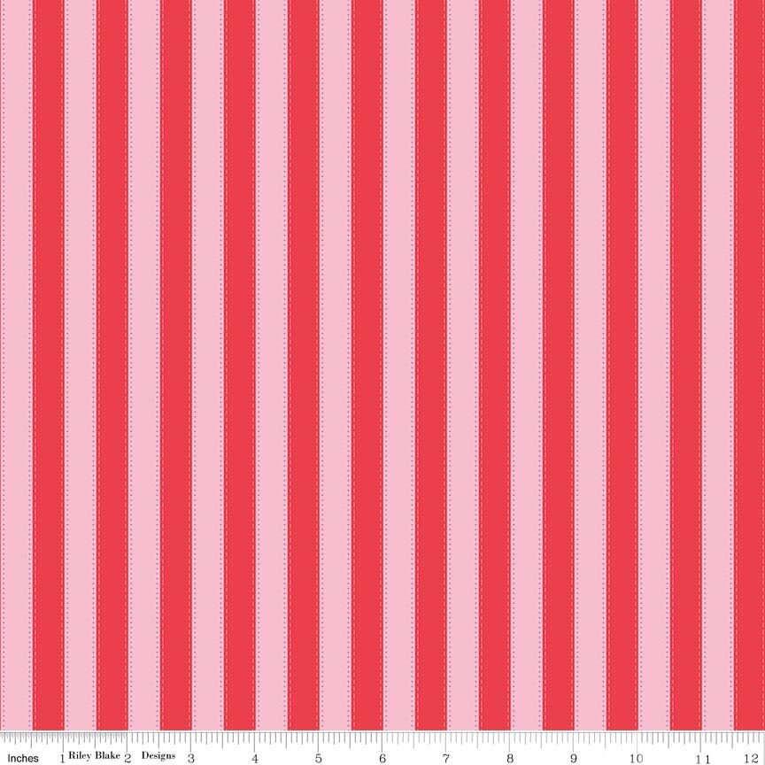 The World of Strawberry Shortcake Stripes Red