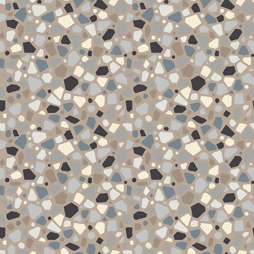 Beachcomber Sea Glass Granite Fabric From Riley Blake Designs
