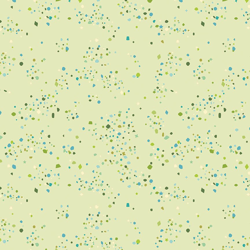 Beachcomber Glimmer Key Lime Fabric From Riley Blake Designs