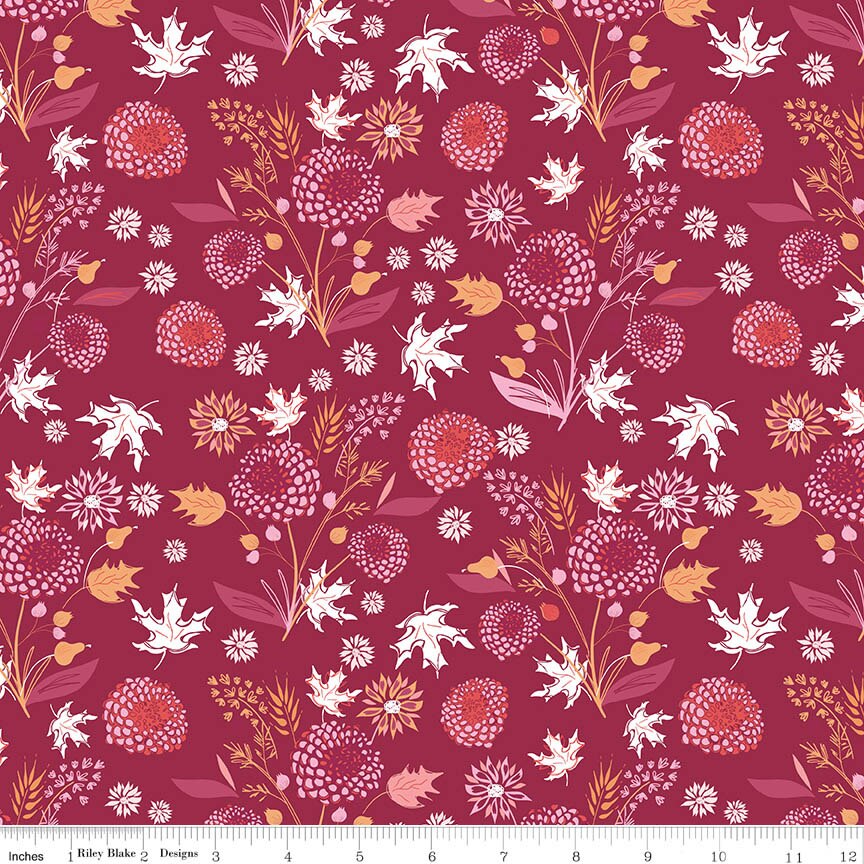 Apple Pie Filling Main Berry Fabric From Riley Blake Designs