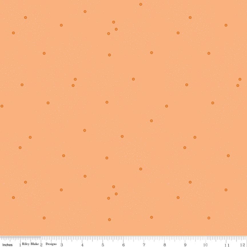 Dainty Daisy Marmalade Fabric From Riley Blake Designs