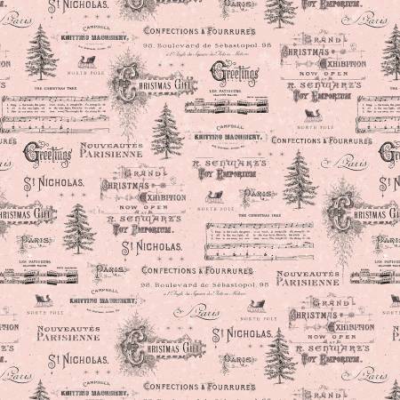 CHristmas Magic Pink Christmas Typography 806197