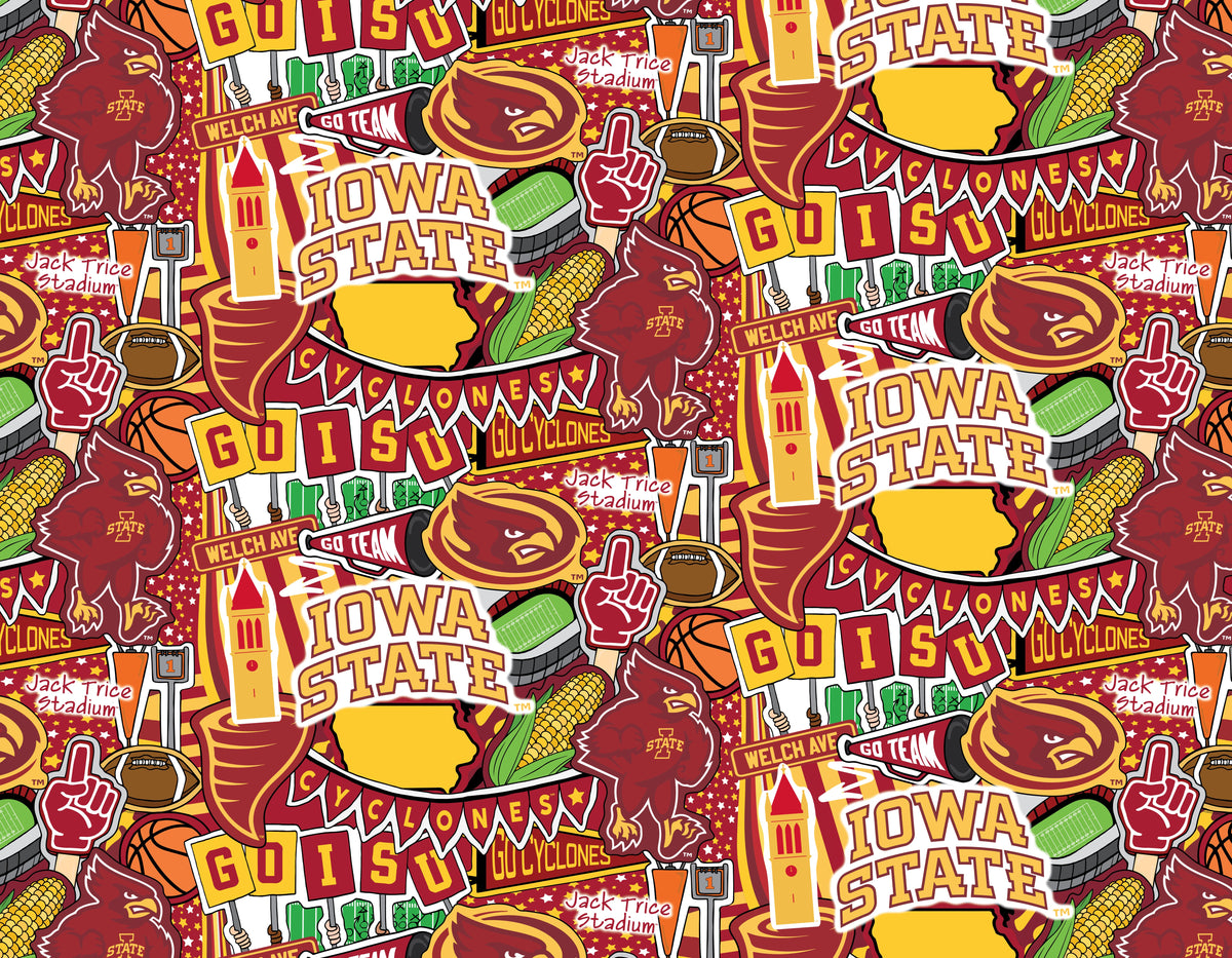 Iowa State Doodle Allover ISU2001