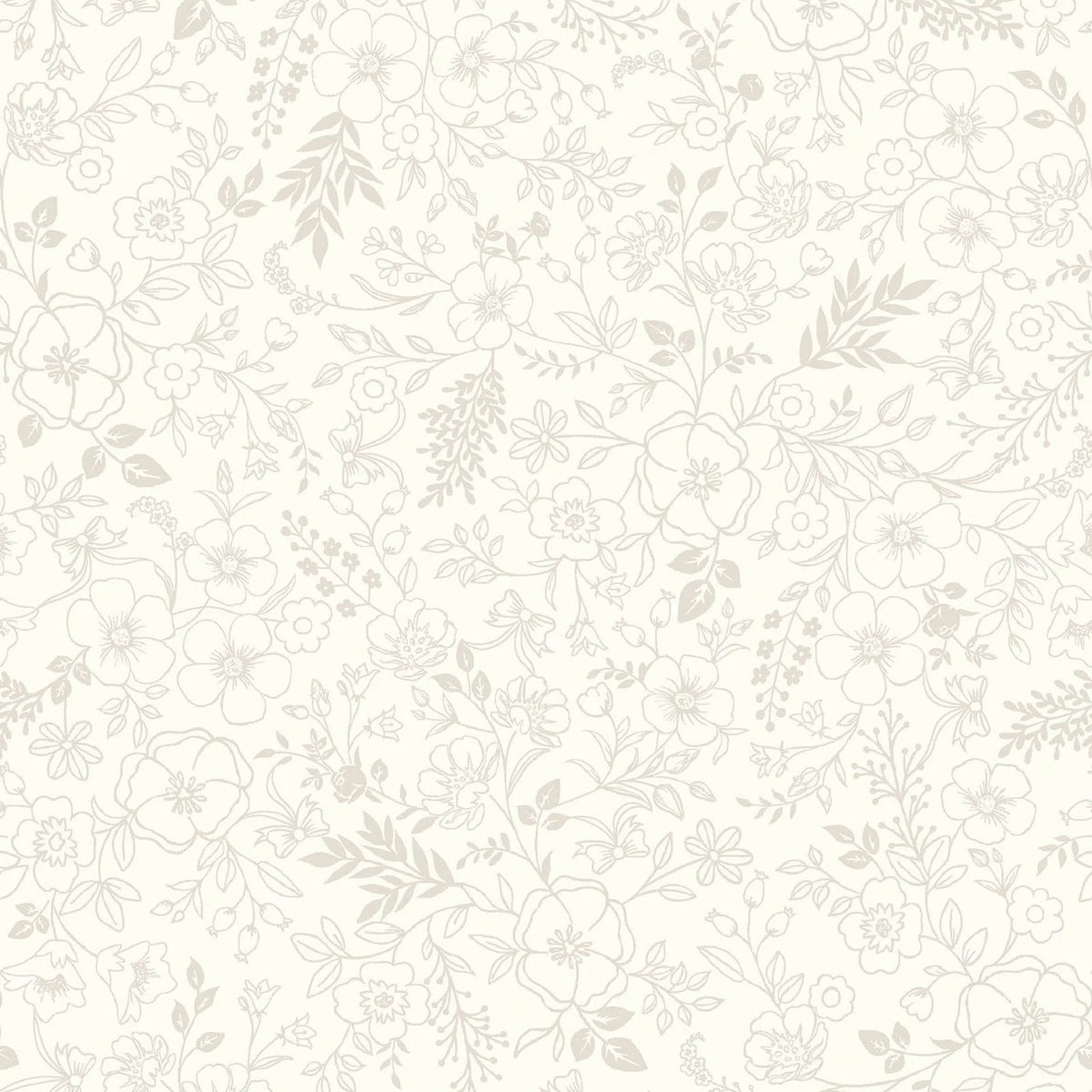 Kimberbell Cottontail Farm Toile Cream Fabric From Maywood Studio