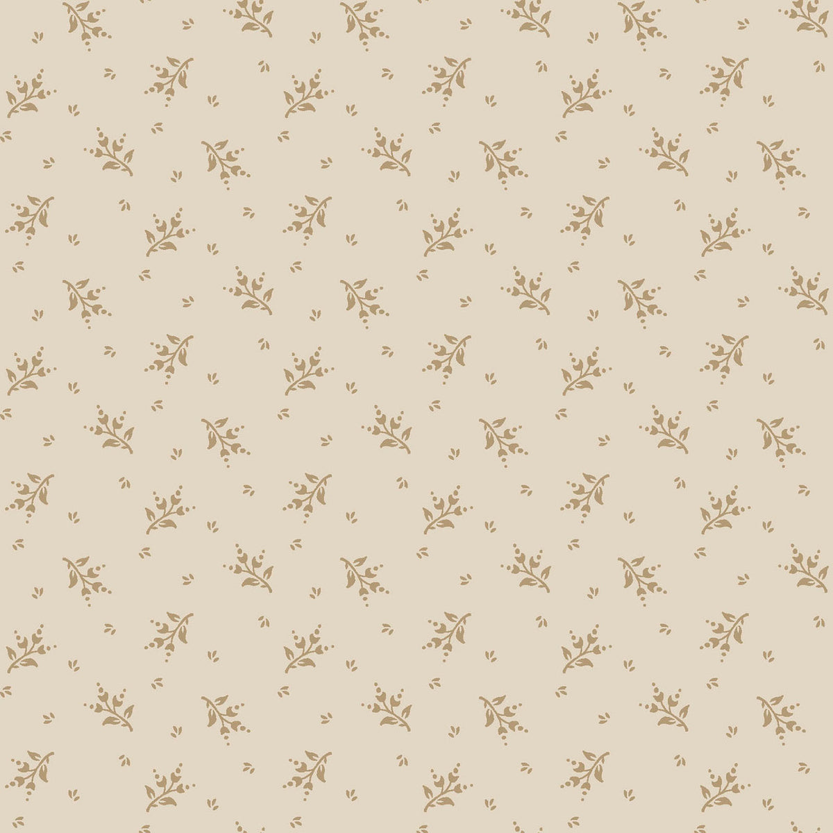 Nottingham Mini Flower Cream Fabric From Maywood Studio