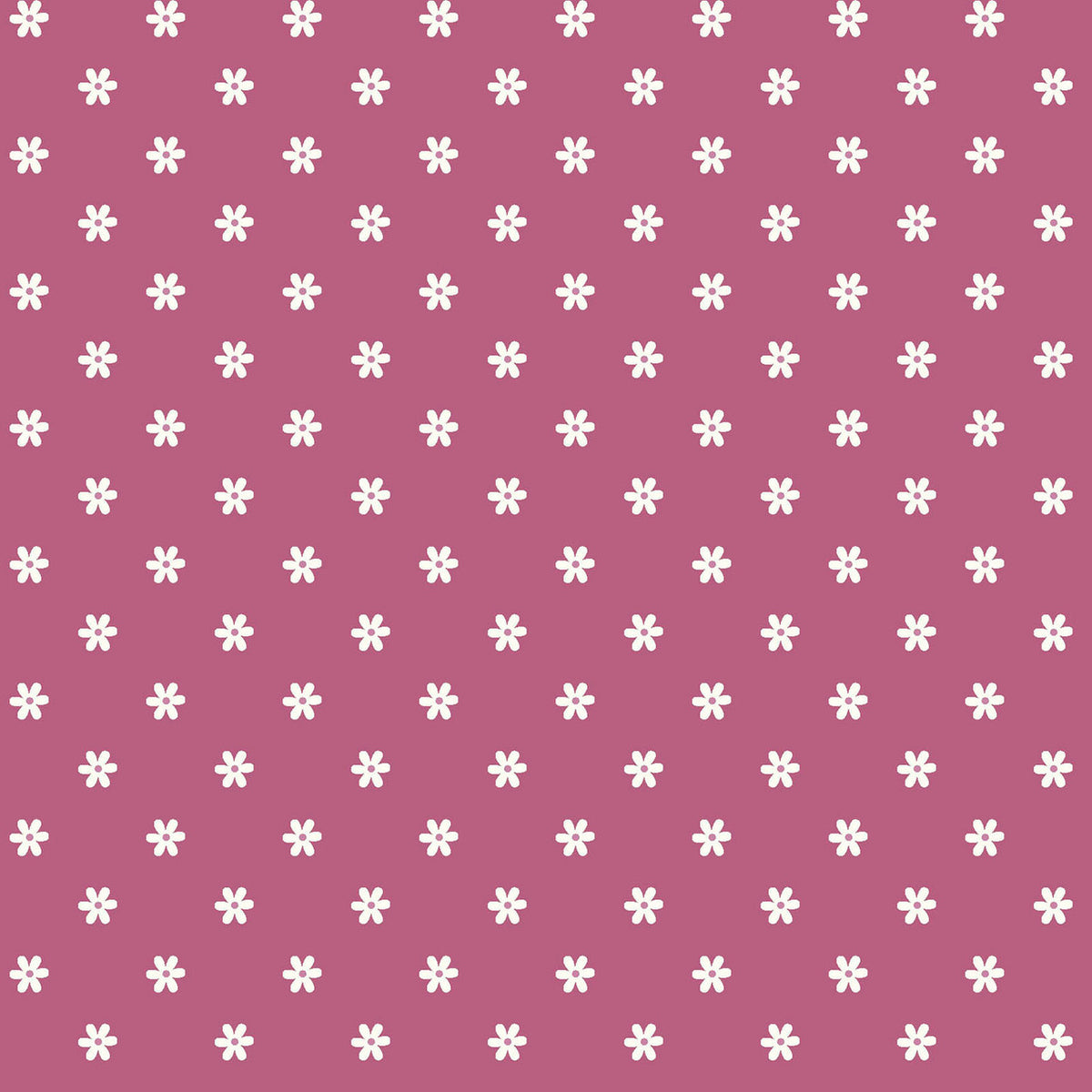 Kimberbell Cottontail Farm Daisy Dot Violet Fabric From Maywood Studio