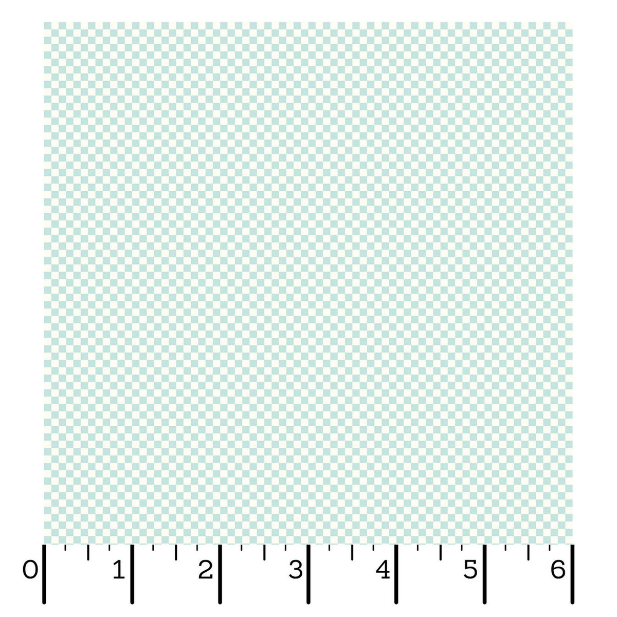 Kimberbell Cottontail Farm Mini Check Aqua Fabric From Maywood Studio