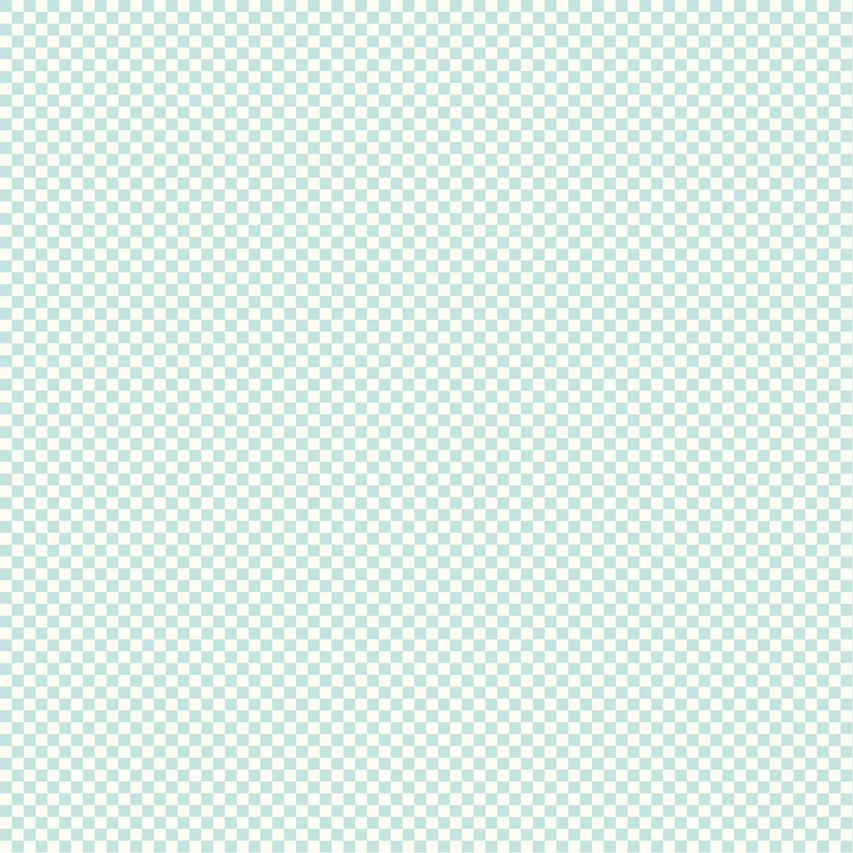 Kimberbell Cottontail Farm Mini Check Aqua Fabric From Maywood Studio