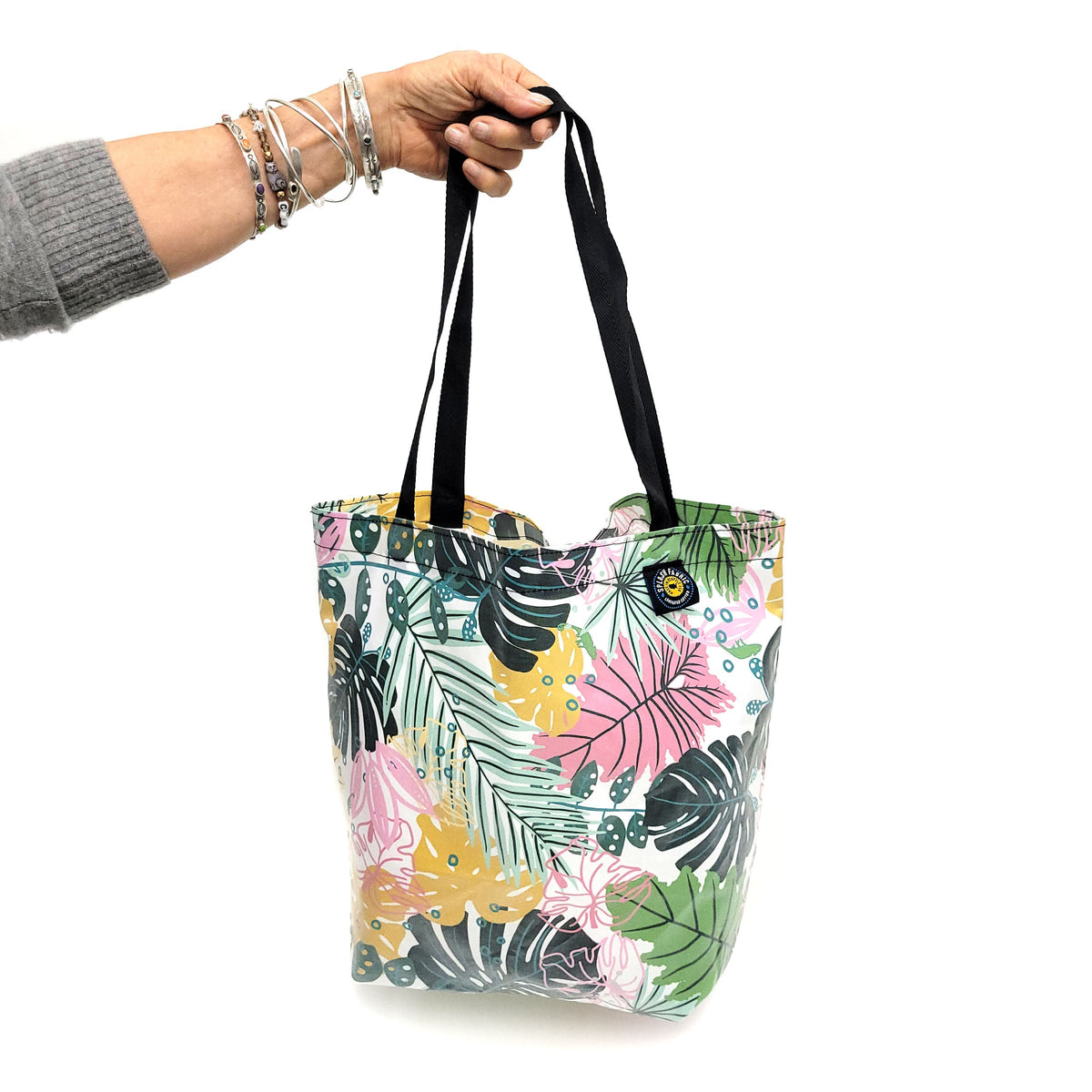 Splash Laminate Market Tote Sewing Kit - Juanita