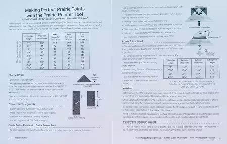 Prairie Pointer Pressing Tool