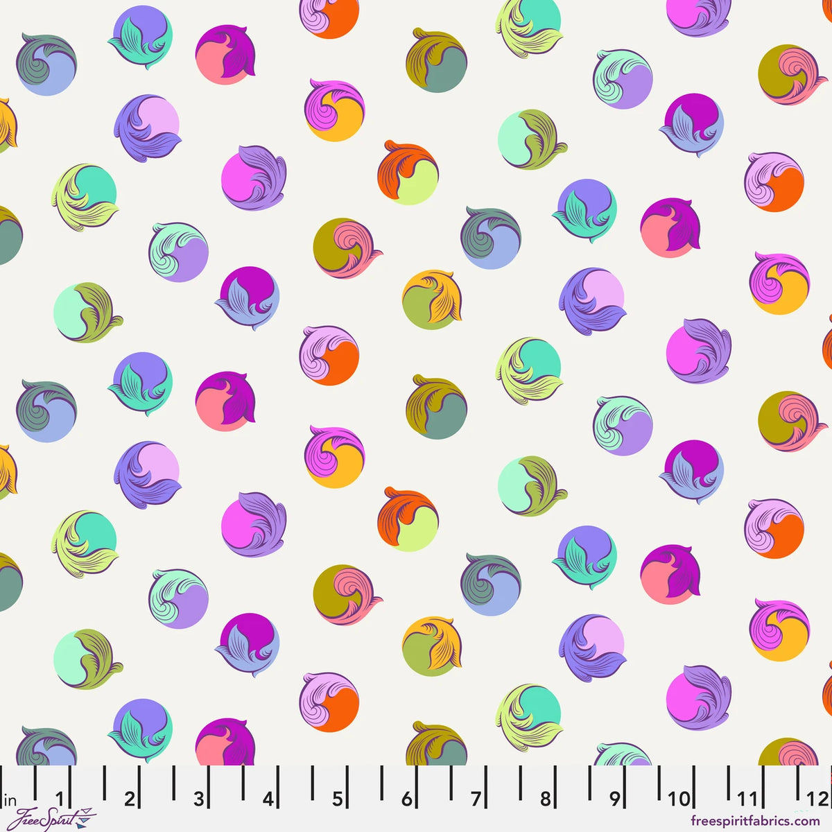 Legendary Gumdrop Pearl Fabric From Tula Pink