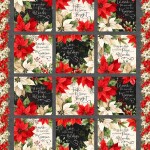 Poinsettia Radiance Holly Toss Cream 806236