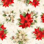 Poinsettia Radiance Holly Toss Cream 806236