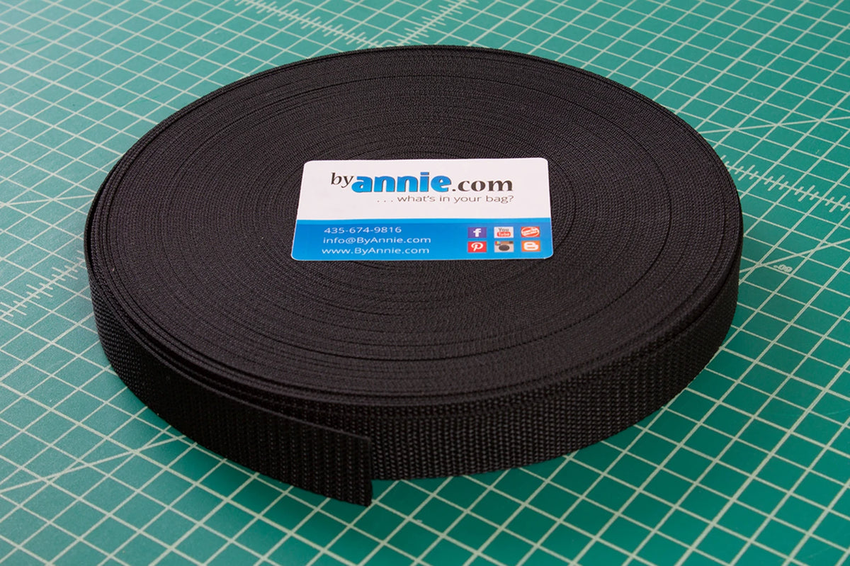 Black Webbing 1"