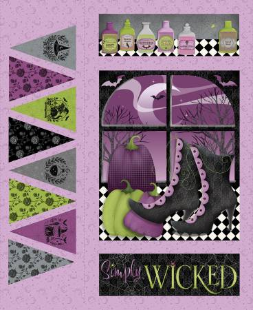 Simply Wicked Multi 36" Panel 806332