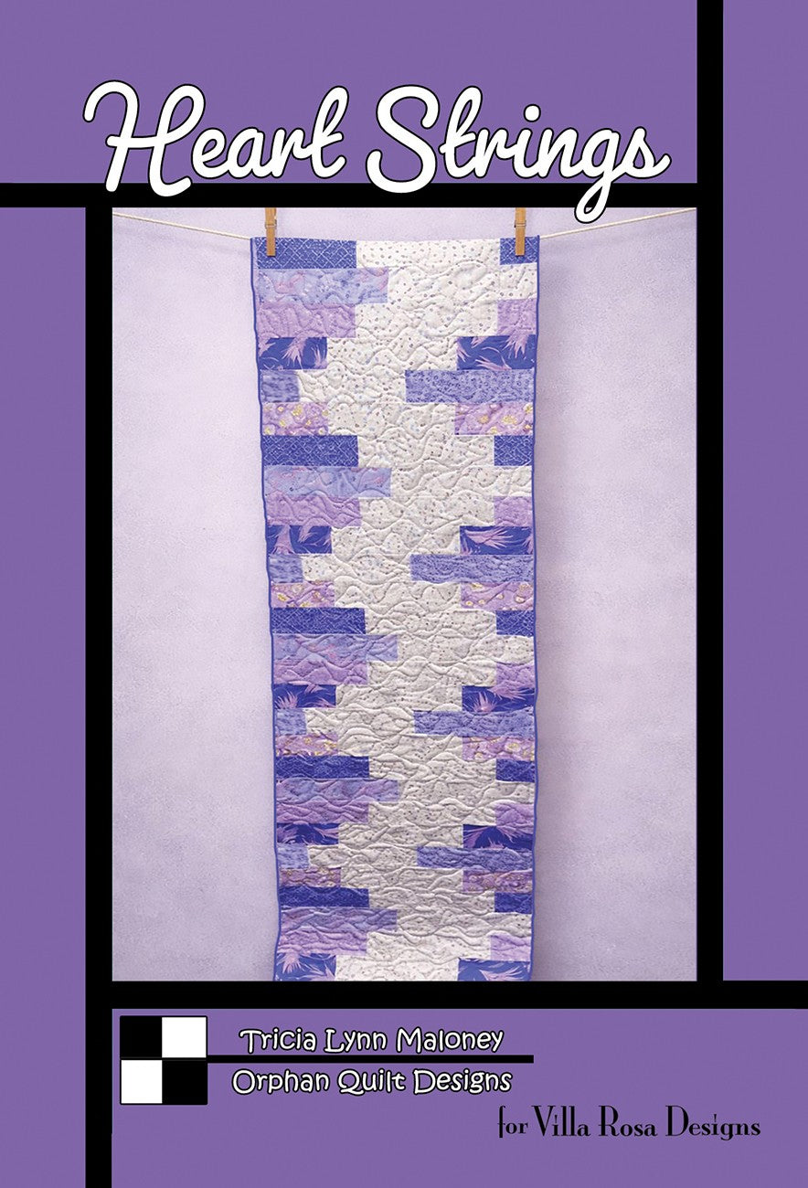 Villa Rosa Designs Heart Strings Table Runner Pattern