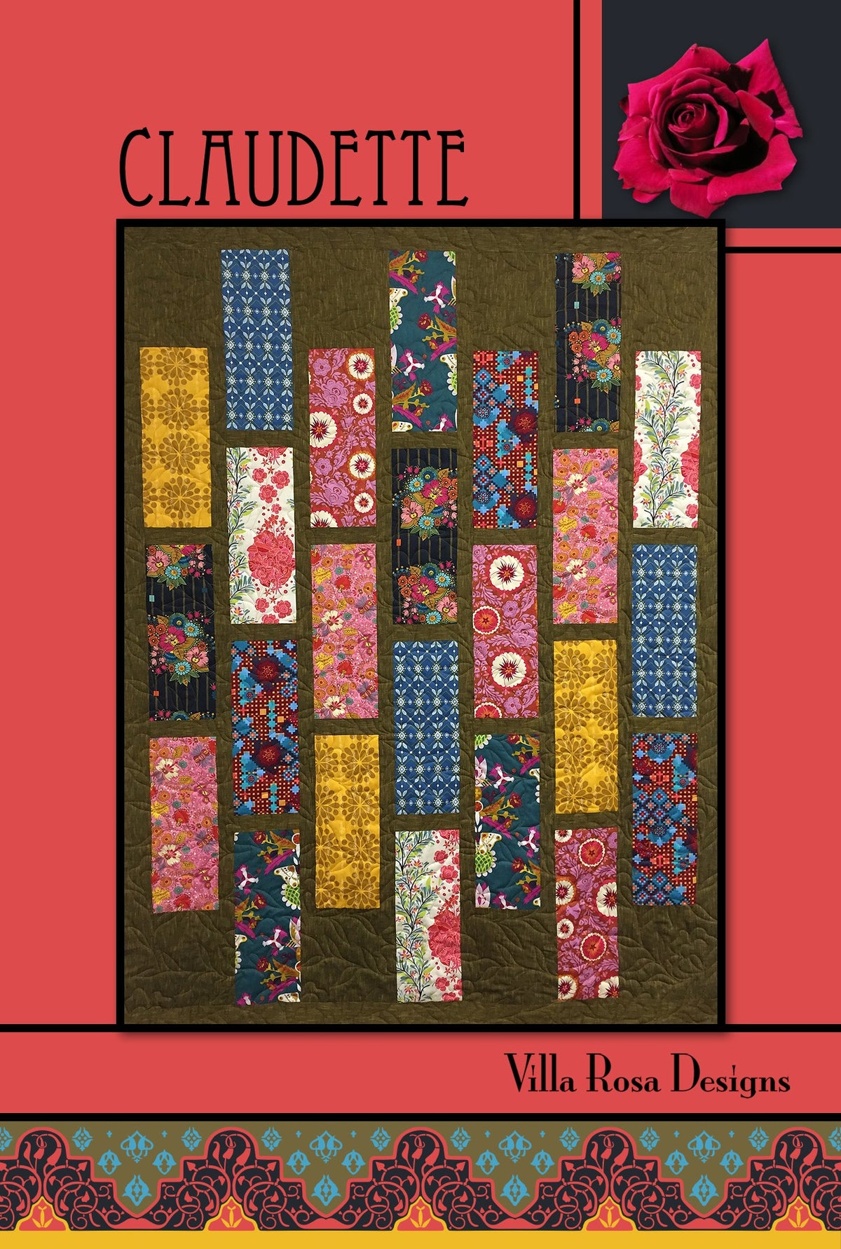 Villa Rosa Designs Claudette Quilt Pattern