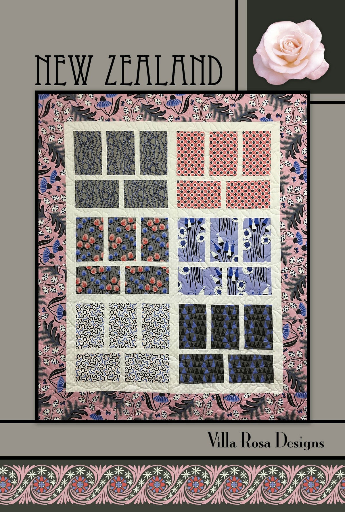 Villa Rosa Designs New Zealand Quilt Pattern