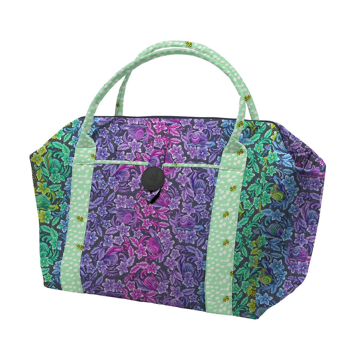 Down to Earth Snailed It! Daybreak Fabric From Tula Pink