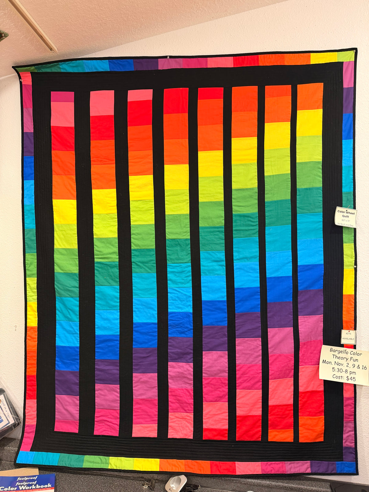Color Wheel Quilt Kit