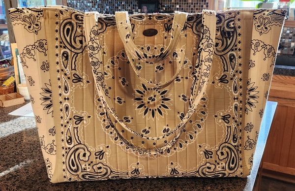 Bandana Tote Bag / Beginning Bag Making Class -  In-Person