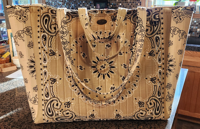 Bandana Tote Bag / Beginning Bag Making Class -  In-Person