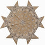Khaki Paisley Cotton Bandana 22" From HankieWorld