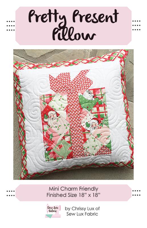 Chrissy Lux Pretty Present Pillow Pattern