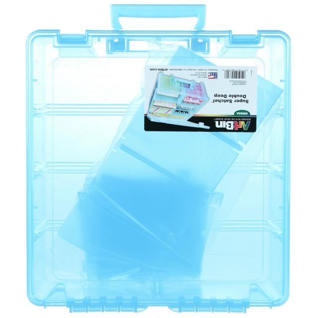 Artbin Super Satchel Double Deep Aqua