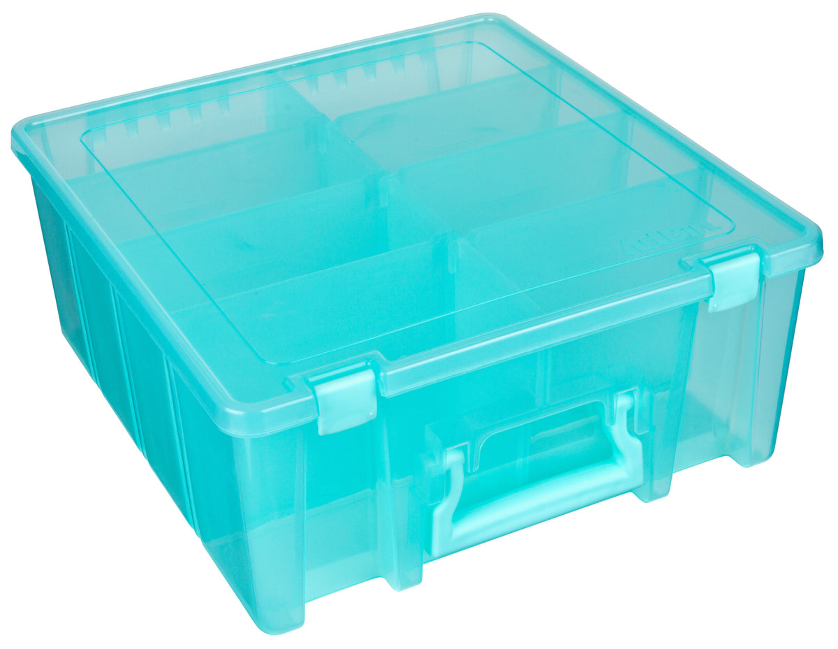Artbin Super Satchel Double Deep Aqua