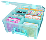 Artbin Super Satchel Double Deep Aqua