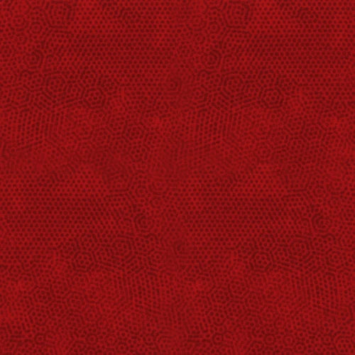 Dimples Fire Engine Fabric by Gail Kessler
