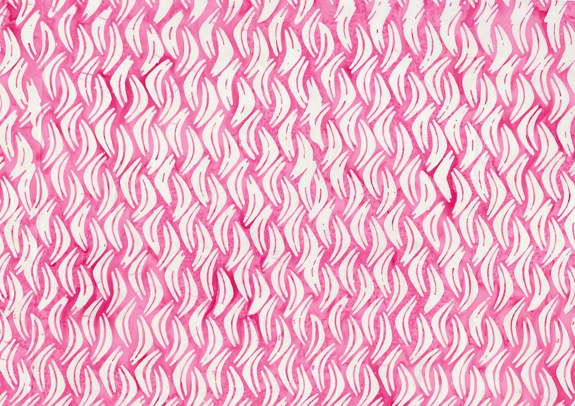 Banyan Batik Etchings Wedge Pretty in Pink Fabric