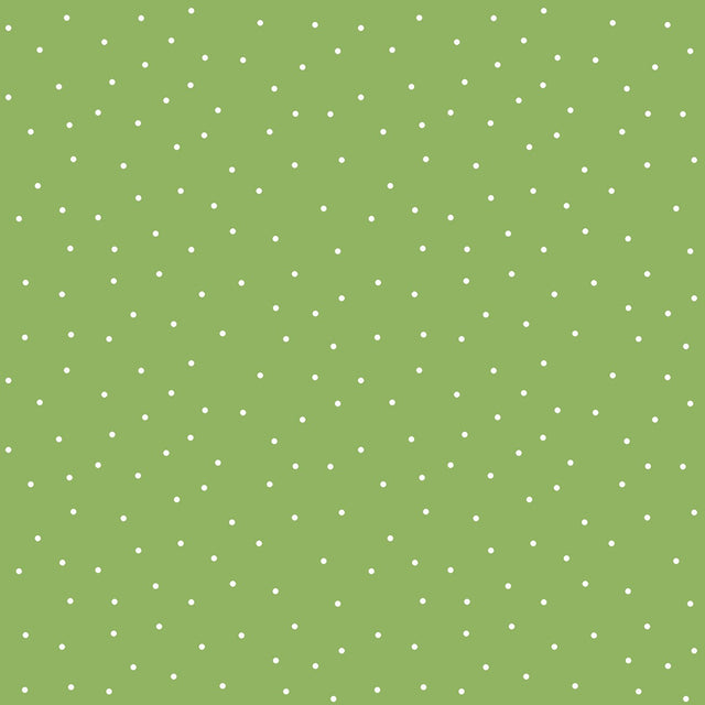 Kimberbell Basics Green/White Tiny Dots by Maywood Studio