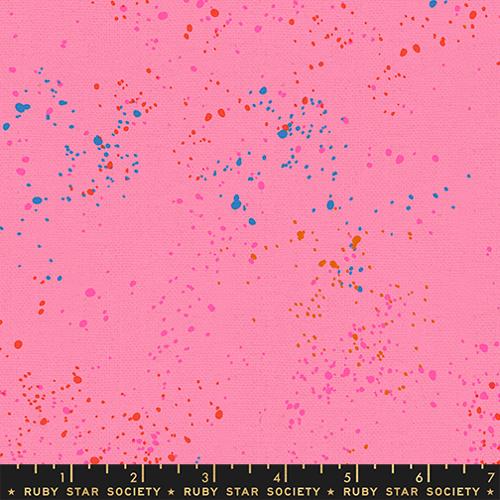 Speckled Canvas Flamingo Fabric From Ruby Star Society