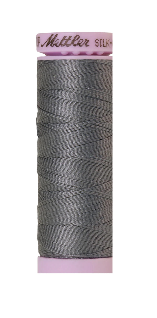 Mettler 0342 Silk-Finish 50wt Solid Cotton Thread 164yd/150M Flint Stone
