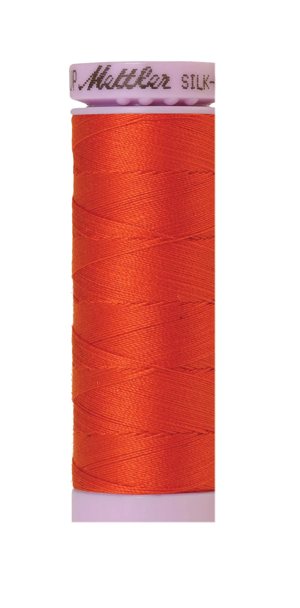 Mettler 0450 Silk-Finish 50wt Solid Cotton Thread 164yd/150M Paprika