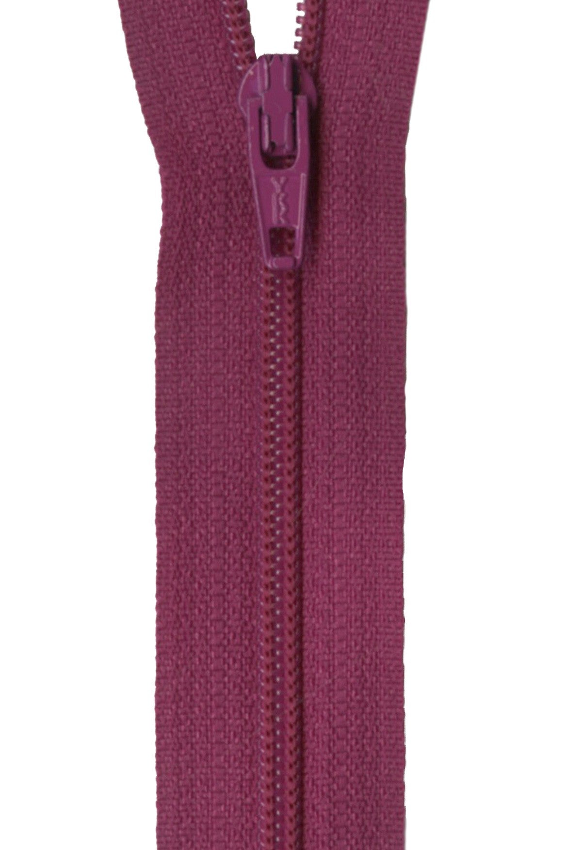22in Size 3 Zipper Raisin