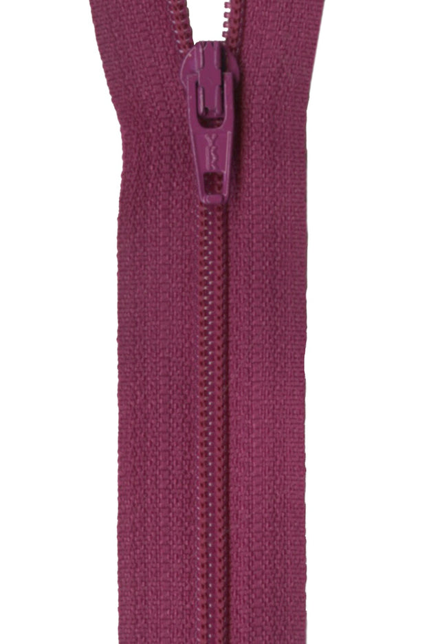 22in Size 3 Zipper Raisin