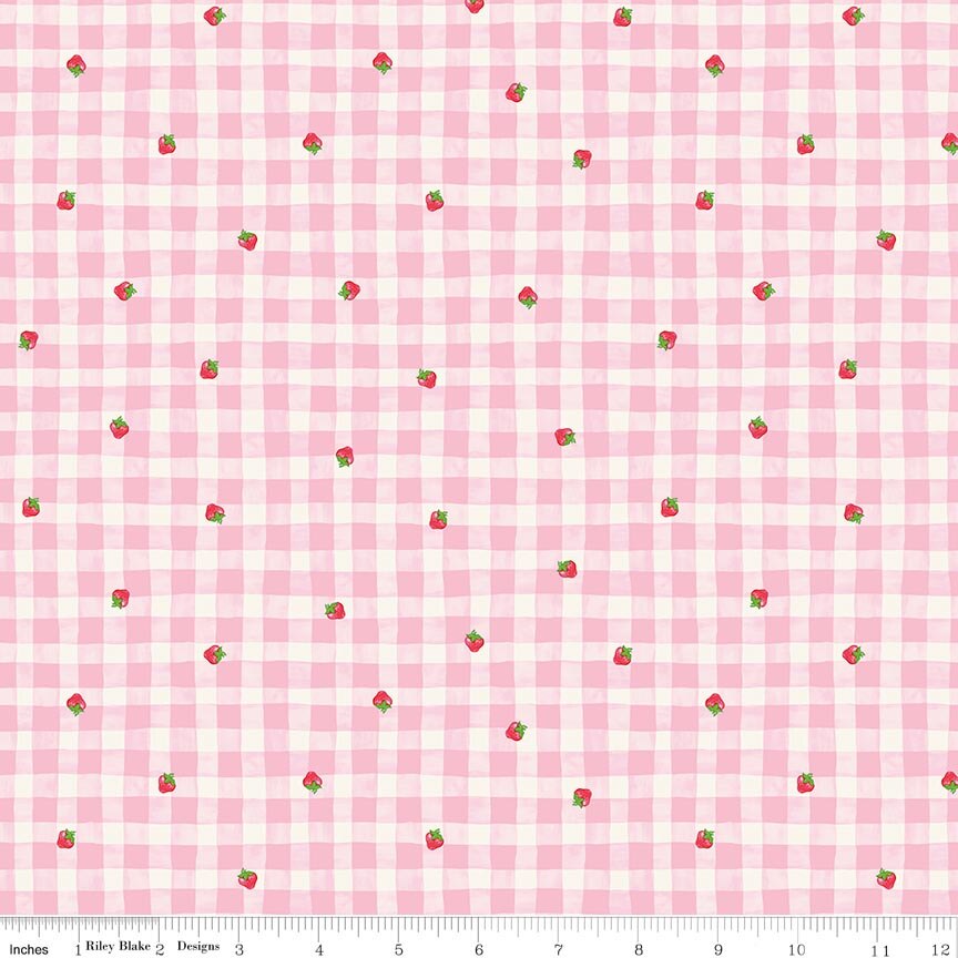 The World of Strawberry Shortcake Gingham Pink
