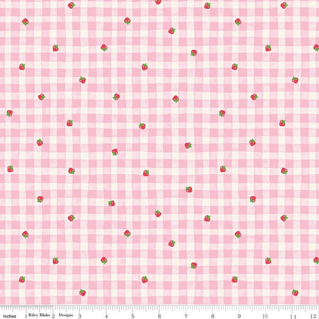 The World of Strawberry Shortcake Gingham Pink