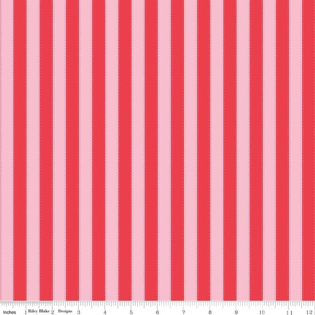The World of Strawberry Shortcake Stripes Red