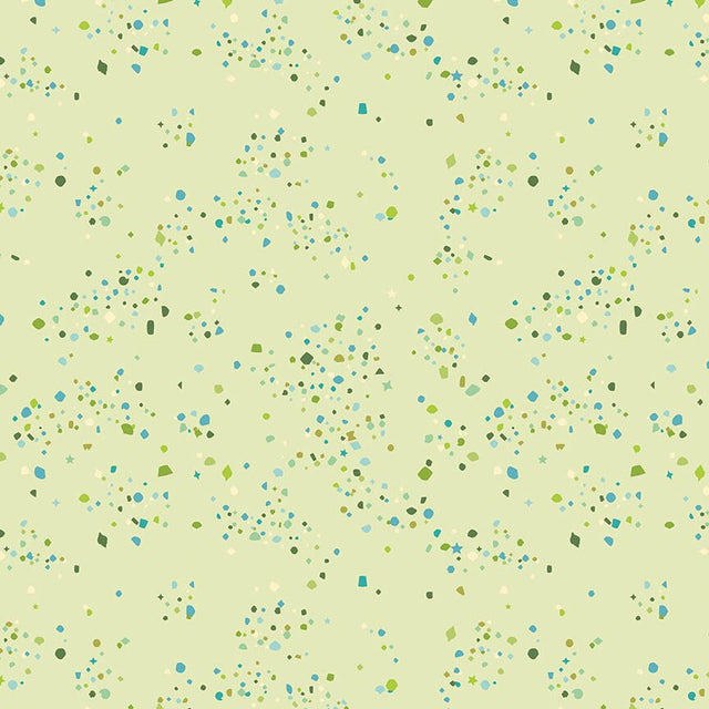 Beachcomber Glimmer Key Lime Fabric From Riley Blake Designs