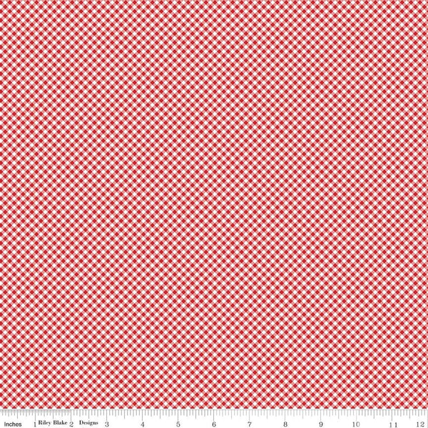 Seasonal Basics Gingham Red