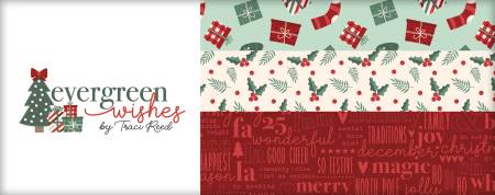 Evergreen Wishes 10in Squares