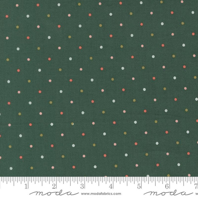 Garden Glam Magic Dot Teal 5230 78 Moda #1