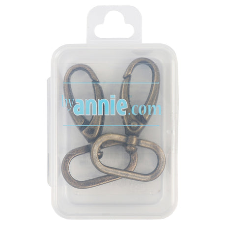 Swivel Hook 1in Antique Brass 2