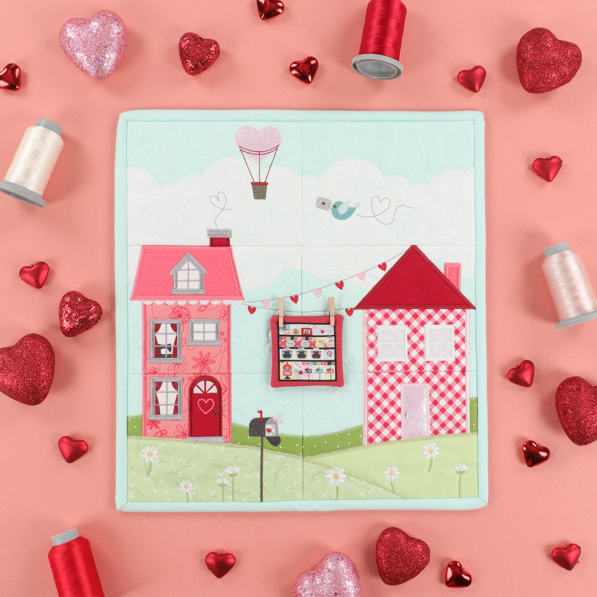 Kimberbell Home Sewn February Fabric Kit